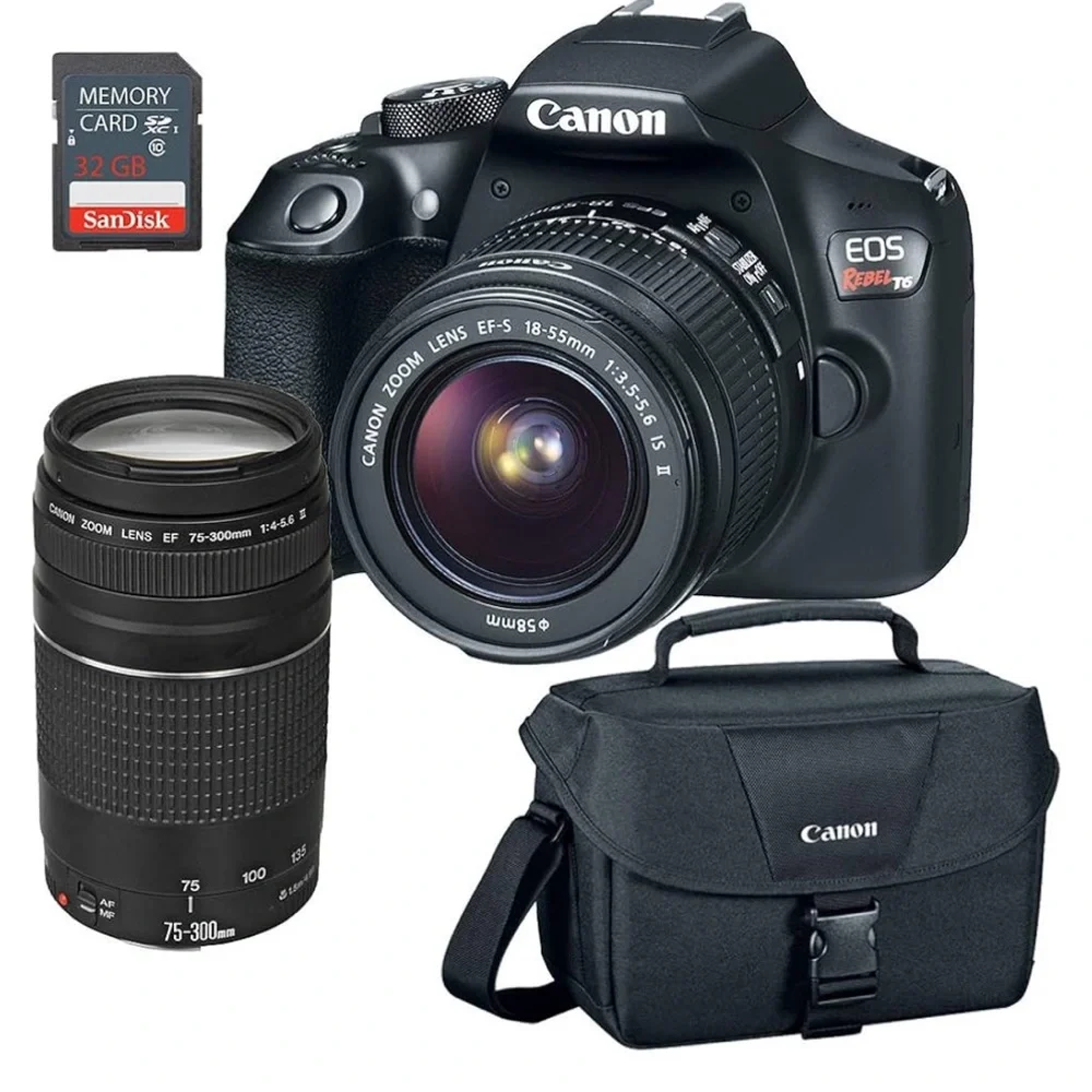 Canon EOS Rebel T6 Camera